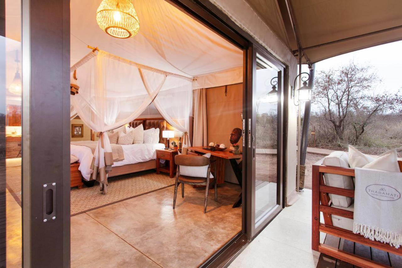 Thabamati Luxury Tented Camp Timbavati Game Reserve Buitenkant foto
